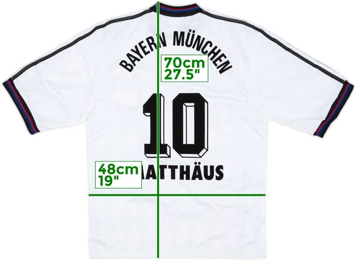 1996-98 Bayern Munich Away Shirt Matthaus #10 (S)