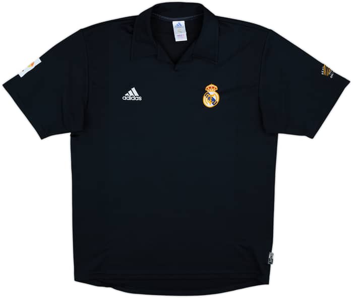 2001 Real Madrid Away Shirt Zidane #5 - 8/10 - (L)