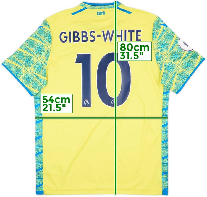 2022-23 Nottingham Forest Away Shirt Gibbs-White #10 (XXL)