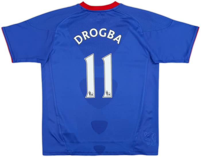 2010-11 Chelsea Home Shirt Drogba #11 - 8/10 - (S.Boys)