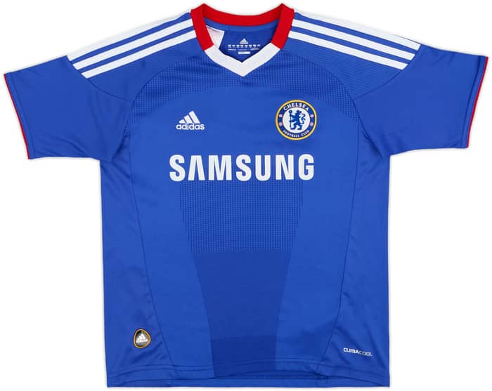 2010-11 Chelsea Home Shirt Drogba #11 - 8/10 - (S.Boys)