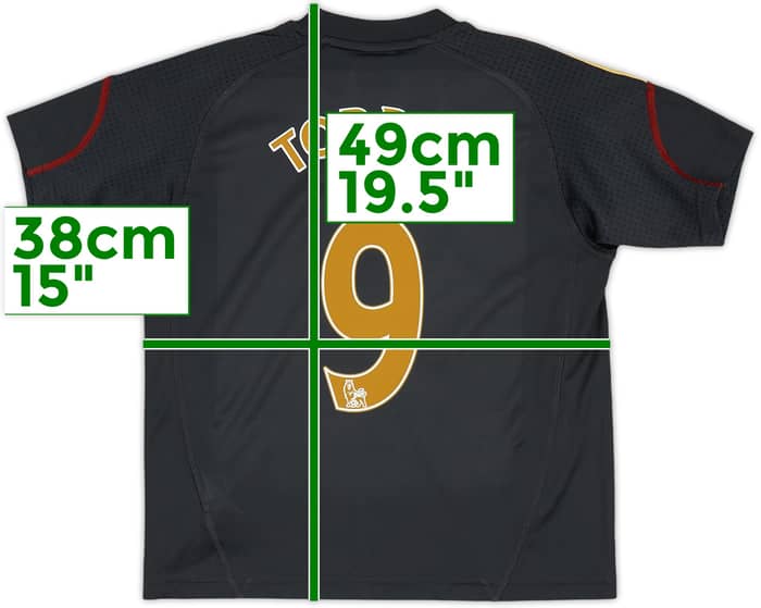 2009-10 Liverpool Away Shirt Torres #9 - 8/10 - (5-6 Years)