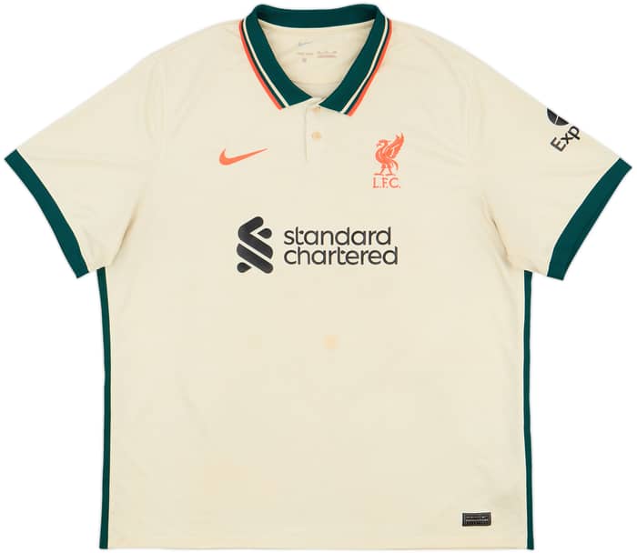 2021-22 Liverpool Away Shirt M.Salah #11 - 5/10 - (XXL)