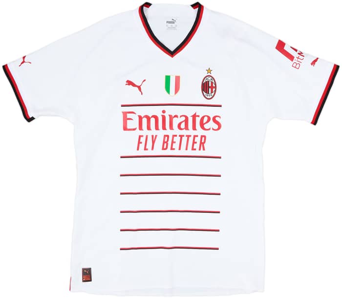 2022-23 AC Milan Authentic Away Shirt Ibrahimovic #11 - 10/10 - (XXL)