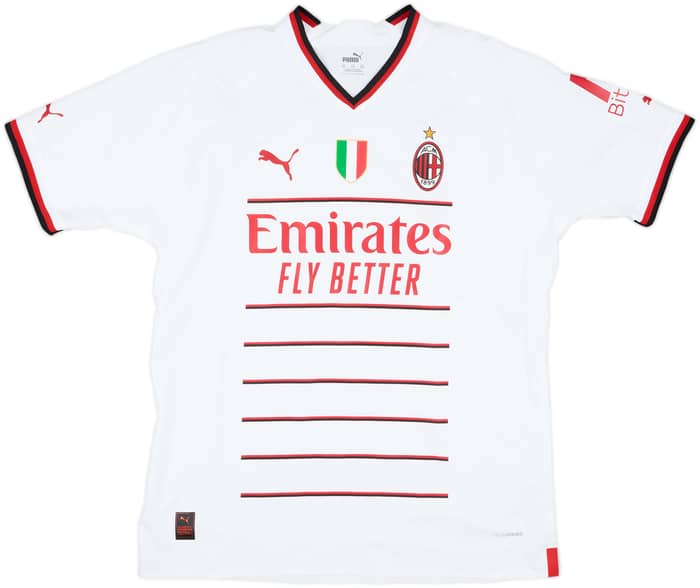 2022-23 AC Milan Authentic Away Shirt Ibrahimovic #11 - 10/10 - (XXL)