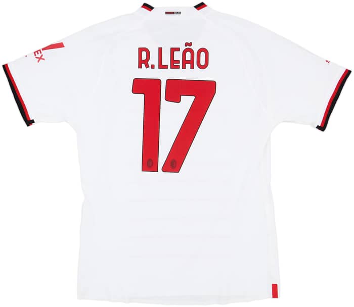2022-23 AC Milan Authentic Away Shirt R.Leao #17 - 10/10 - (XXL)