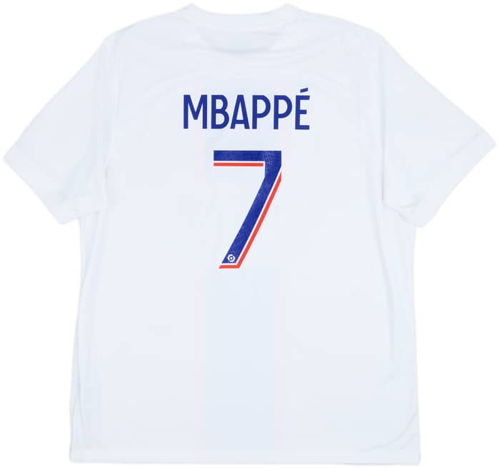 2022-23 Paris Saint-Germain Third Shirt Mbappe #7 - 8/10 - (XL)