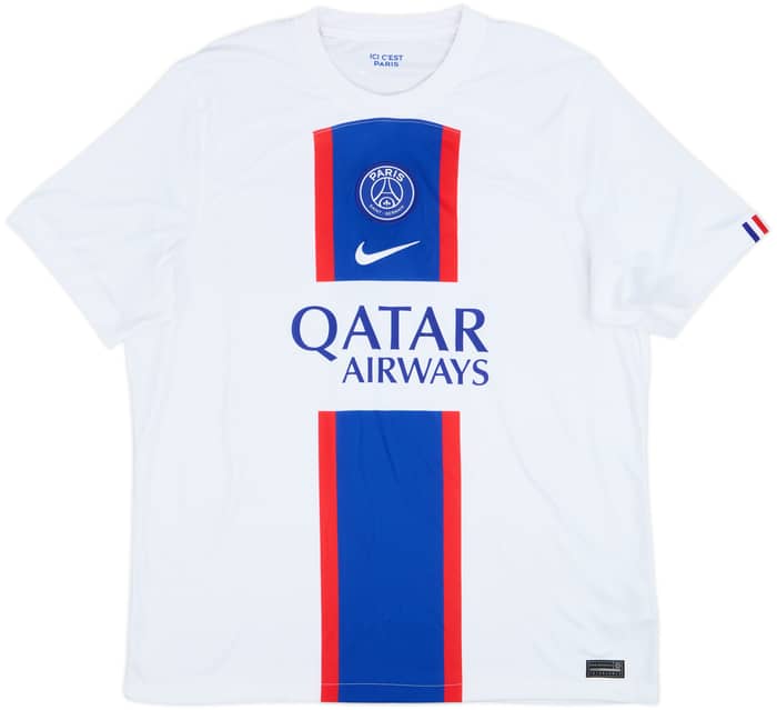 2022-23 Paris Saint-Germain Third Shirt Mbappe #7 - 8/10 - (XL)