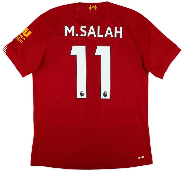 2019-20 Liverpool Home Shirt M.Salah #11 - 6/10 - (M)