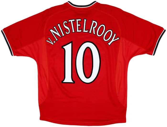 2000-02 Manchester United Home Shirt V.Nistelrooy #10 - 7/10 - (M)