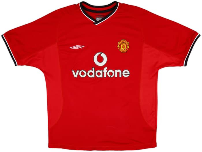 2000-02 Manchester United Home Shirt V.Nistelrooy #10 - 7/10 - (M)
