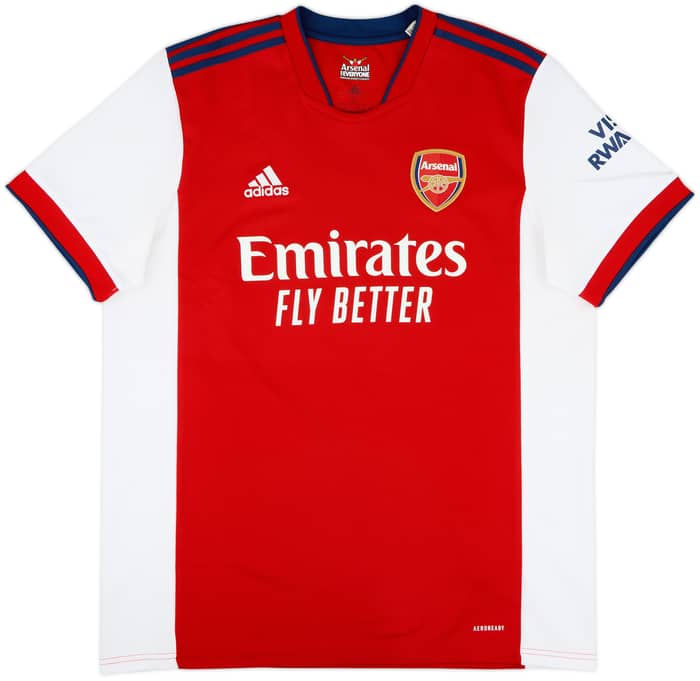 2021-22 Arsenal Home Shirt Odegaard #8 - 9/10 - (XL)