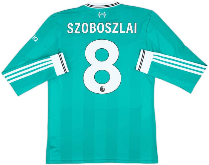 Camiseta de la tercera equipación de manga larga del Liverpool 2025-26 Szoboszlai #8 - 10/10 - (M)