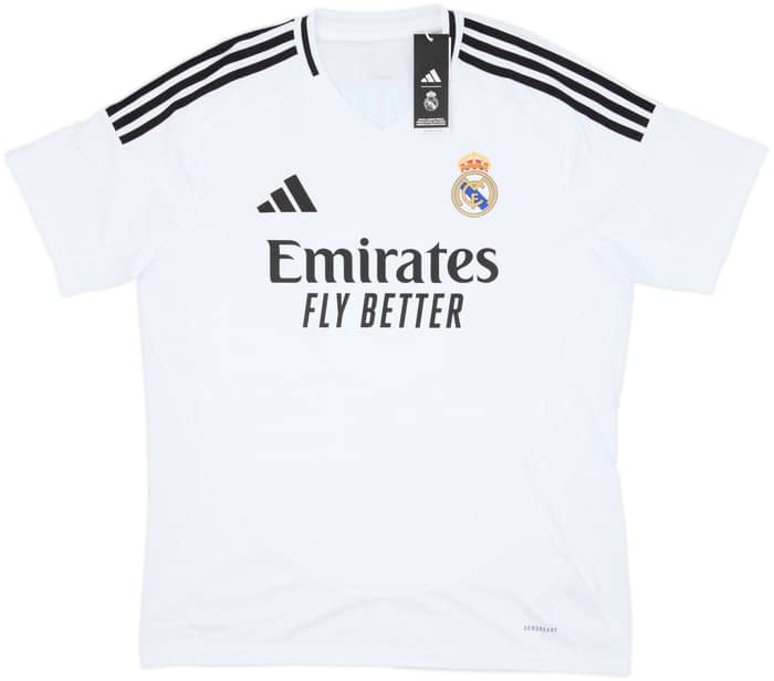 2024-25 Real Madrid Home Shirt Mbappe #9 (L)