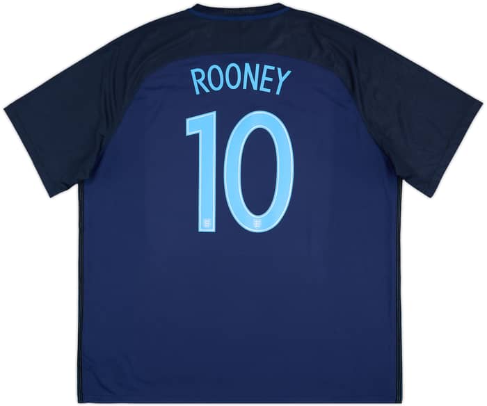 2017 England Away Shirt Rooney #10 - 9/10 - (3XL)