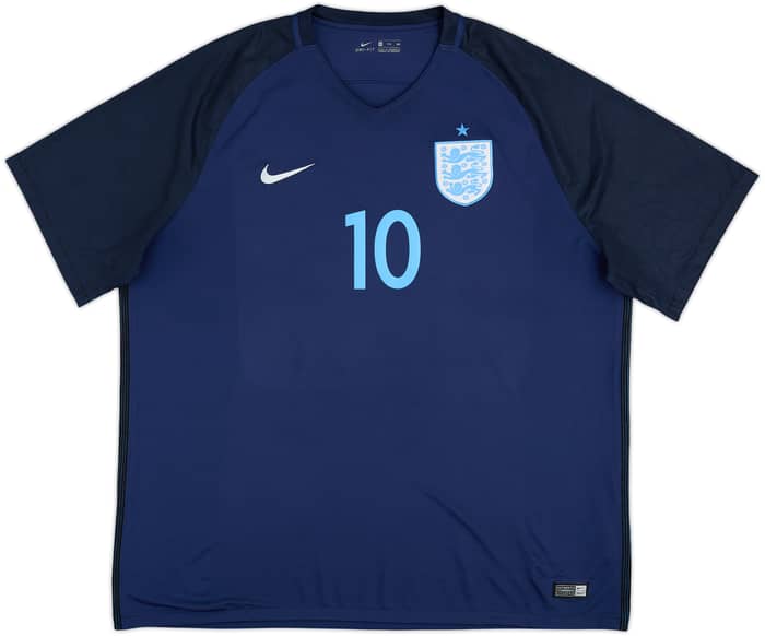 2017 England Away Shirt Rooney #10 - 9/10 - (3XL)