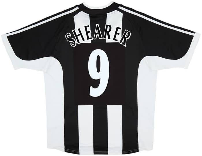 2001-03 Newcastle Home Shirt Shearer #9 - 6/10 - (L)