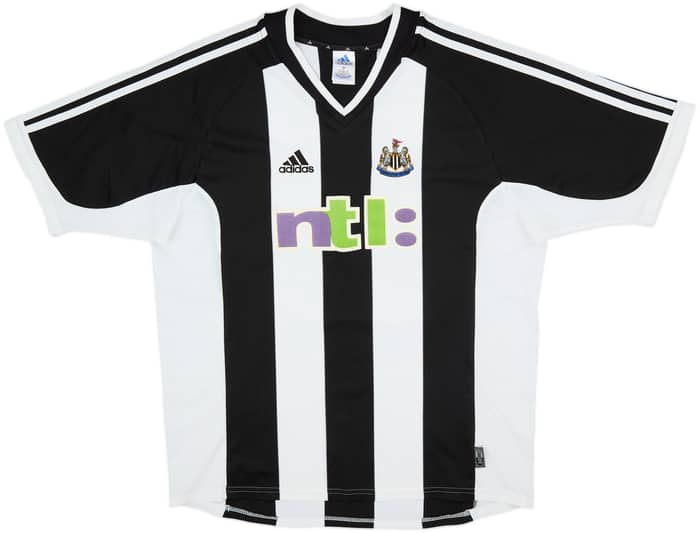 2001-03 Newcastle Home Shirt Shearer #9 - 6/10 - (L)