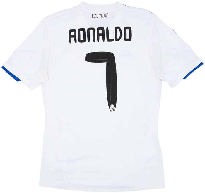 2010-11 Real Madrid Home Shirt Ronaldo #7 - 6/10 - (M)