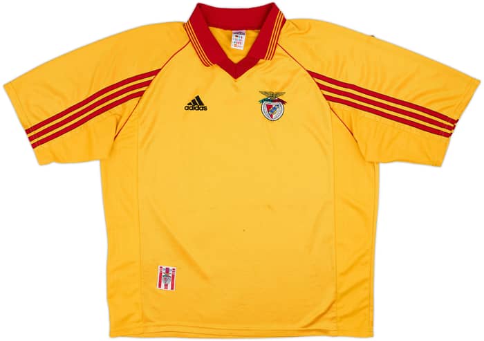 Camiseta de visitante del Benfica 1998-99 Nuno Gomes #21 - 6/10 - (XL)