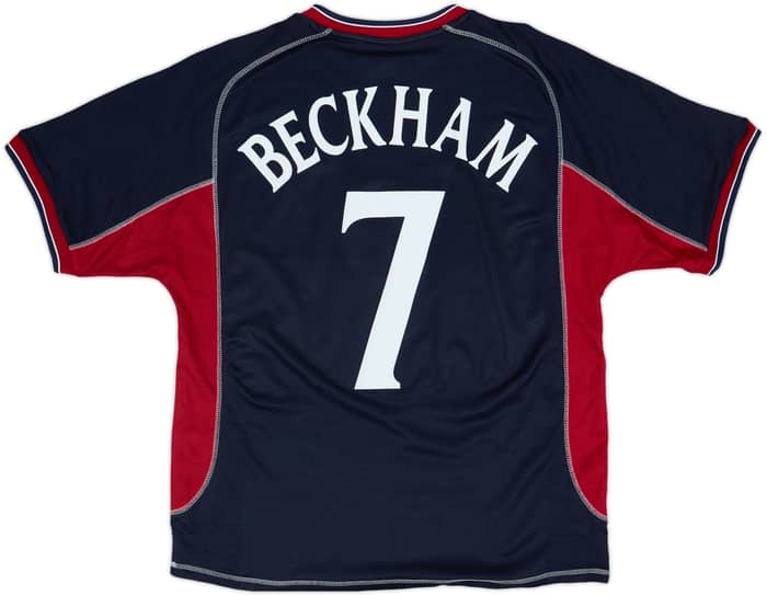 2000-01 Manchester United Third Shirt Beckham #7 - 5/10 - (L)