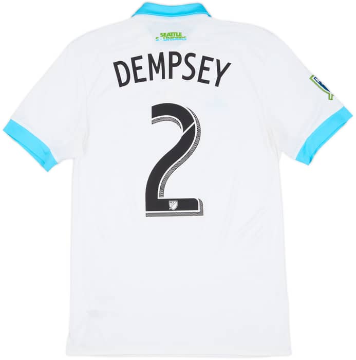 Camiseta de visitante del Seattle Sounders 2017-18 Dempsey #2 - 8/10 - (S)