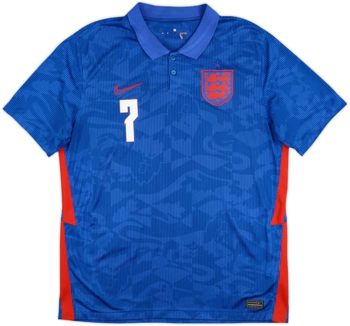 2020-21 England Away Shirt Grealish #7 - 8/10 - (L)
