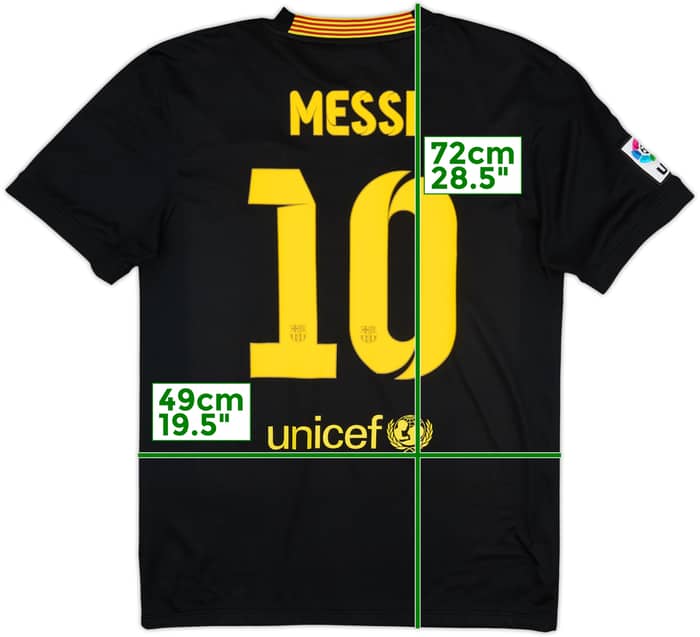 2013-14 Barcelona Third Shirt Messi #10 - 10/10 - (M)