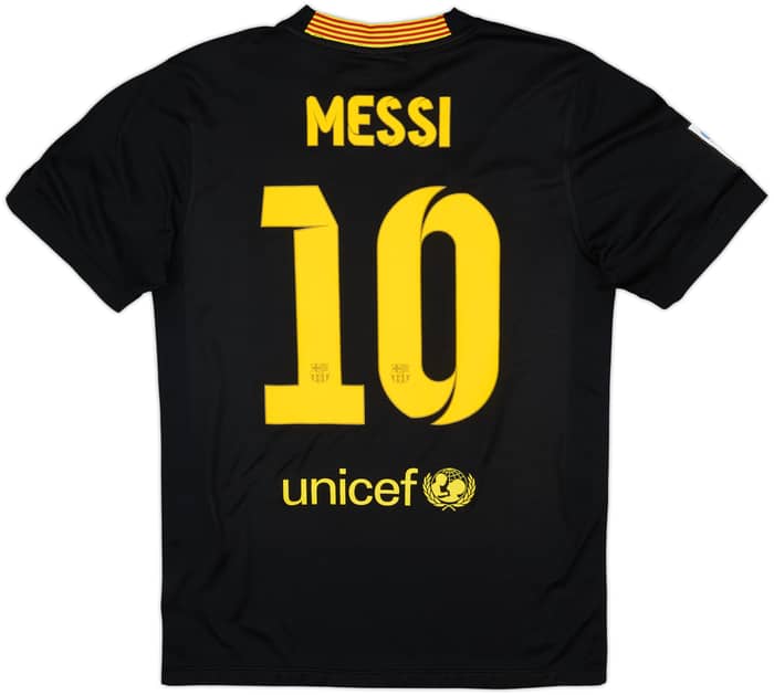 2013-14 Barcelona Third Shirt Messi #10 - 6/10 - (S)