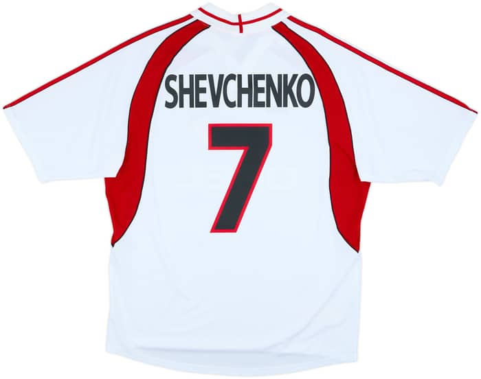2000-02 AC Milan Away Shirt Shevchenko #7 (XL)