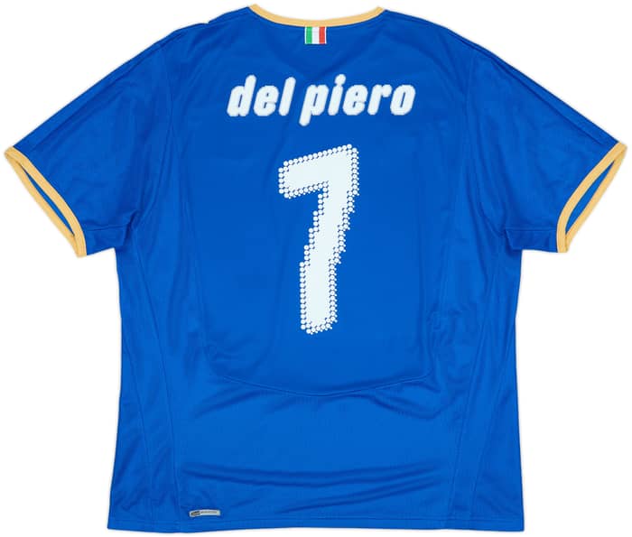 2007-08 Italy Home Shirt Del Piero #7 - 5/10 - (XL)
