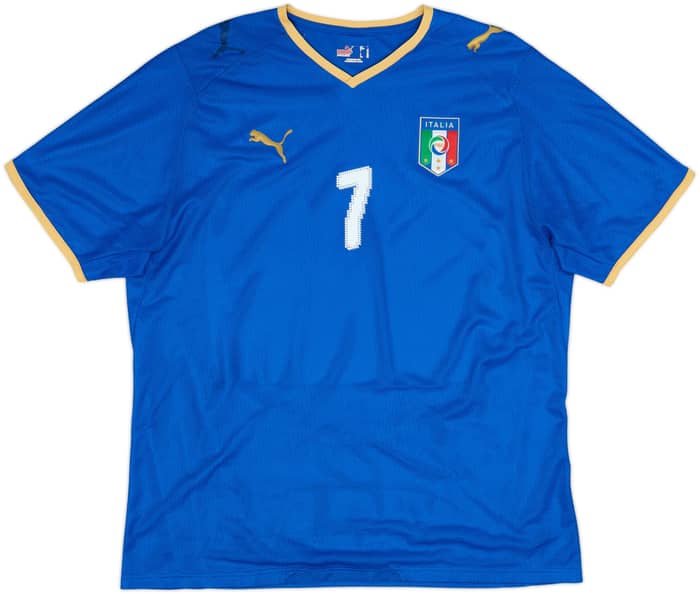 2007-08 Italy Home Shirt Del Piero #7 - 5/10 - (XL)