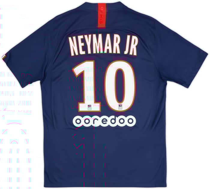 2019-20 Paris Saint-Germain Home Shirt Neymar Jr #10 - 8/10 - (M)