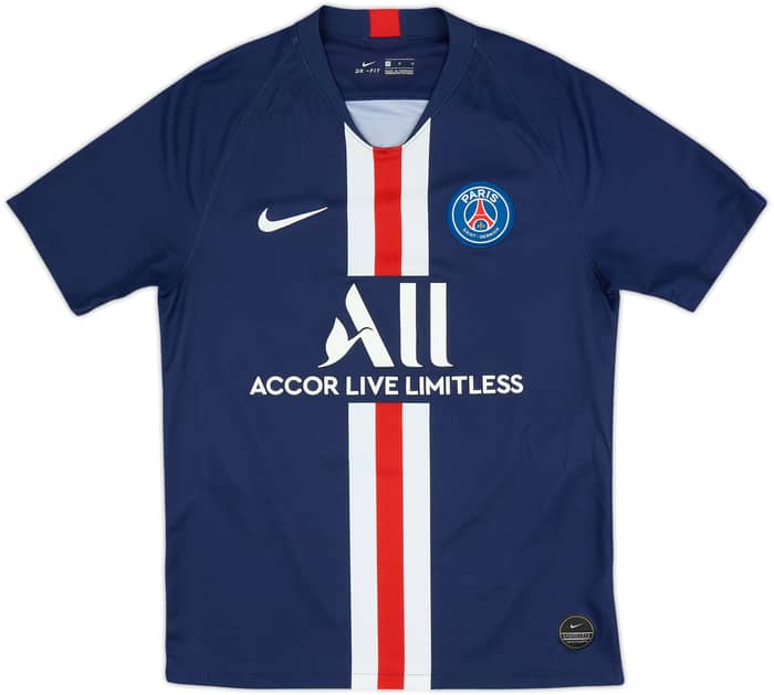 2019-20 Paris Saint-Germain Home Shirt Neymar Jr #10 - 8/10 - (M)