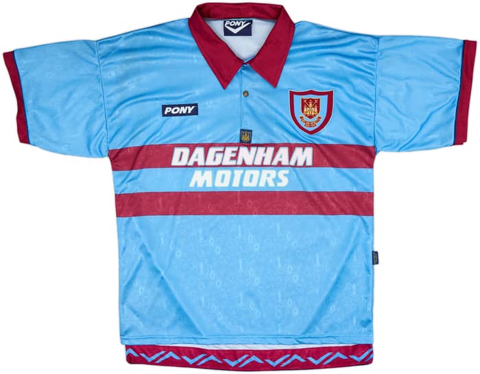 1995-97 West Ham Centenary Away Shirt Lampard #26 - 7/10 - (L)