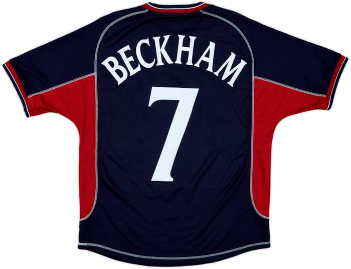 2000-01 Manchester United Third Shirt Beckham #7 - 7/10 - (M)