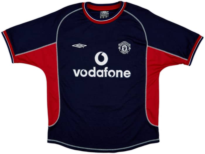 2000-01 Manchester United Third Shirt Beckham #7 - 7/10 - (M)