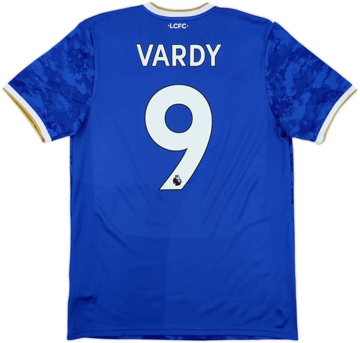 2021-22 Leicester Home Shirt Vardy #9 - 8/10 - (M)