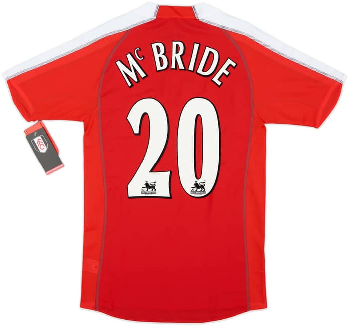 2005-06 Fulham Away Shirt McBride #20 (S)