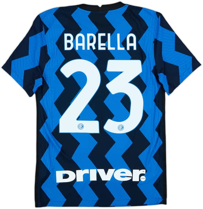 2020-21 Inter Milan Authentic Home Shirt Barella #23 (S)