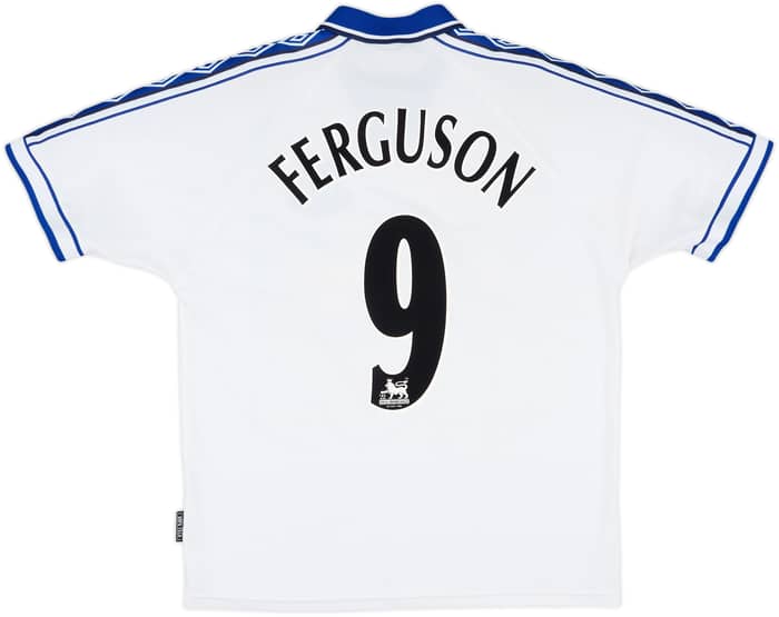 1998-99 Everton Away Shirt Ferguson #9 - 9/10 - (L)