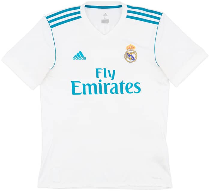 2017-18 Real Madrid Home Shirt Ronaldo #7 - 9/10 - (M)