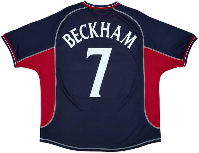 2000-01 Manchester United Third Shirt Beckham #7 - 8/10 - (XXL)