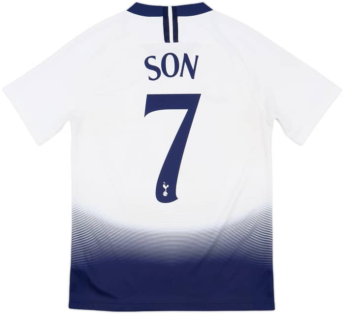 2018-19 Tottenham Home Shirt Son #7 - 7/10 - (S)