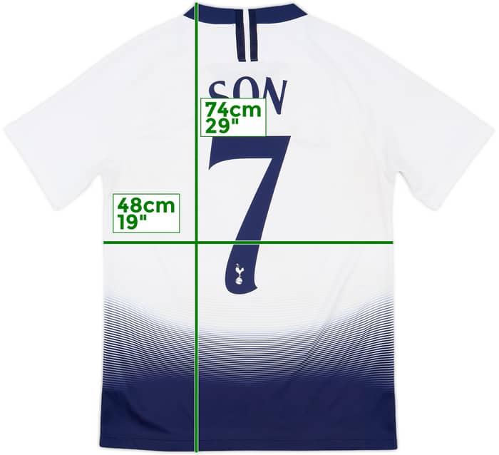 2018-19 Tottenham Home Shirt Son #7 - 7/10 - (S)