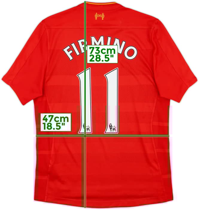 2016-17 Liverpool Home Shirt Firmino #11 - 8/10 - (S)