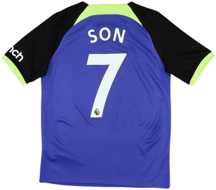 2022-23 Tottenham Away Shirt Son #7 - 9/10 - (XL.Boys)