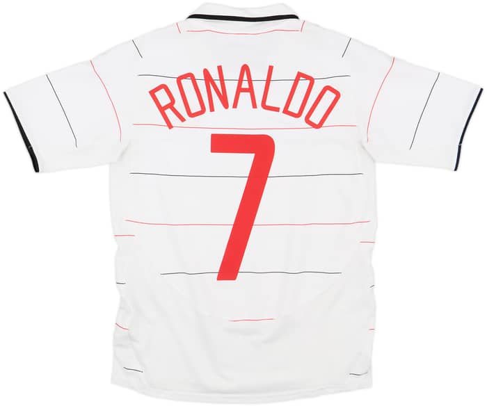 2003-05 Manchester United Third Shirt Ronaldo #7 - 8/10 - (XL.Boys)