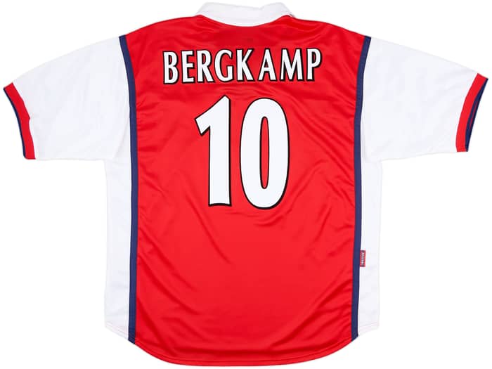 1998-99 Arsenal Home Shirt Bergkamp #10 - 10/10 - (XL)