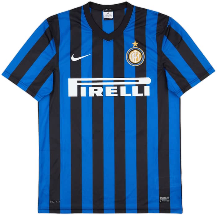 2011-12 Inter Milan Basic Home Shirt Sneijder #10 - 9/10 - (M)